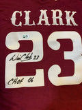 Will Clark Autographed College Style Baseball Jersey Hall of Fame 06 MLB COA