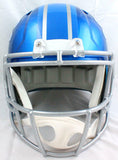 TJ Hockenson Autographed Detroit Lions F/S Flash Speed Helmet- Beckett W Holo