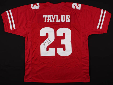 Jonathan Taylor Signed Wisconsin Badgers Jersey (JSA COA) Colts draft pick 2020