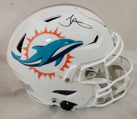 TYREEK HILL SIGNED MIAMI DOLPHINS SPEEDFLEX AUTHENTIC HELMET BECKETT