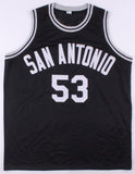 Artis Gilmore Signed San Antonio Spurs Jersey Inscribed "HOF 11" (JSA COA) Bulls