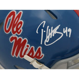 Patrick Willis Signed Ole Miss Running Rebels Mini Helmet Beckett 44430