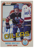 Oilers Wayne Gretzky Authentic Signed 1981 O-Pee-Chee #106 Card JSA #YY84418