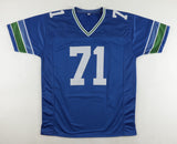 Walter Jones Signed Seattle Seahawks Jersey Inscribed "HOF '14" (Beckett)