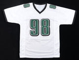 Jalen Carter Signed Philadelphia Eagles Jersey (Beckett) Ex-Georgia Bulldog Edge