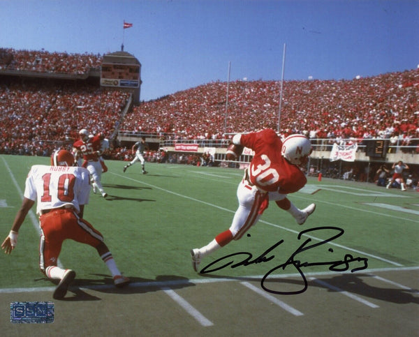 MIKE ROZIER AUTOGRAPHED SIGNED NEBRASKA CORNHUSKERS 8x10 PHOTO COA