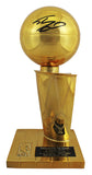 Lakers Shaquille O'Neal Signed 12" Replica Larry O'Brien Trophy BAS Witnessed