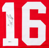 Jake Plummer Signed Arizona Cardinals Jersey Inscribed "Snake" (Beckett COA) Q.B