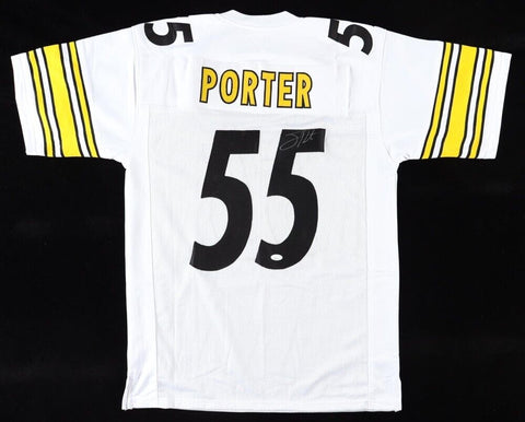 Joey Porter Sr. Signed Pittsburgh Steelers Jersey (JSA COA) All Pro Linebacker