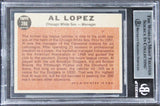 White Sox Al Lopez Authentic Signed 1963 Topps #286 Card Autographed BAS Slabbed