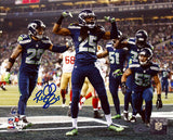 RICHARD SHERMAN AUTOGRAPHED 8X10 PHOTO SEATTLE SEAHAWKS RS HOLO STOCK #71537