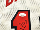 TEAM USA CLYDE DREXLER AUTOGRAPHED SIGNED WHITE JERSEY JSA STOCK #228813