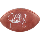 John Elway Autographed/Signed Wilson Official Football Beckett 44308