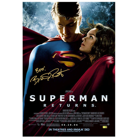 Brandon Routh Autographed Superman Returns 16x24 Poster