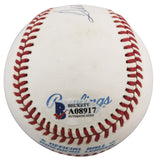 Red Sox Ted Williams Authentic Signed Bobby Brown Oal Baseball BAS #A08917