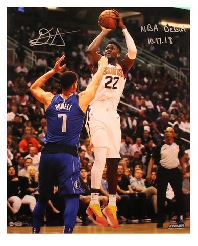 DEANDRE AYTON Autographed "NBA Debut 10/17/18" 16" x 20" Photograph GDL LE 22/22