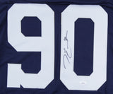 Demarcus Lawrence Signed Dallas Cowboys Throwback Jersey (JSA COA)Defensive End