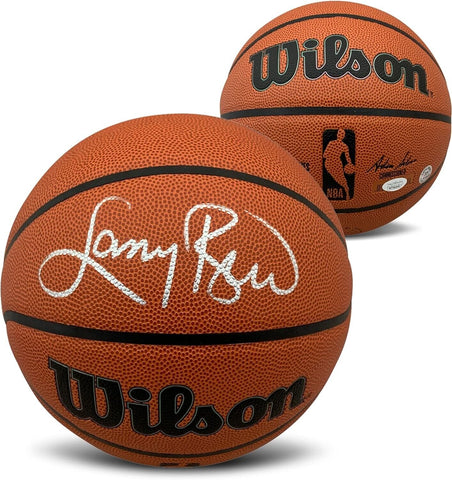 Larry Bird Autographed NBA Full Size Replica Signed Basketball JSA COA