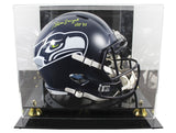 Seahawks Steve Largent "HOF 95" Signed Full Size Speed Rep Helmet w/ Case BAS W