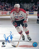 Sylvain Cote Autographed/Signed Washington Capitals 8x10 Photo 14557 PF