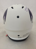 ZAY FLOWERS SIGNED RAVENS F/S LUNAR ECLIPSE SPEED AUTHENTIC HELMET BECKETT