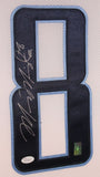 Marcus Mariota Signed Titans 35x43 Custom Framed Jersey / JSA COA & Mariota Holo