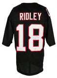 Calvin Ridley Signed Falcons Black Jersey (Beckett) Atlanta 1st Rd Pick 2018 W.R