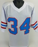 Earl Campbell "HOF 91" Signed Houston Oilers Custom White Jersey (JSA COA)