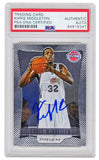 Khris Middleton autographed 2012 Panini Prizm Rookie Card #285 (PSA/DNA)