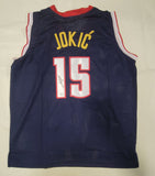 NIKOLA JOKIC SIGNED AUTOGRAPHED PRO STYLE CUSTOM XL JERSEY JSA HOLOGRAM