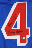 Ron Greschner Signed New York Rangers Jersey "Rangers Captain" (Beckett)