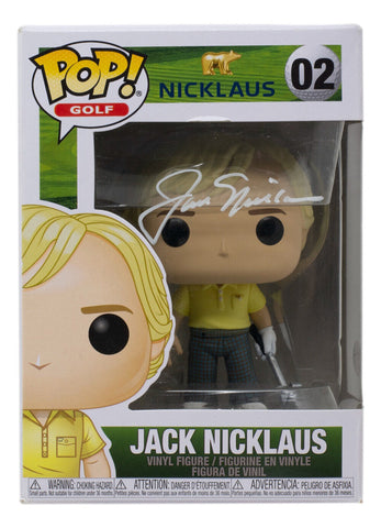 Jack Nicklaus Signed Golf Funko Pop #02 PSA LOA AI05085