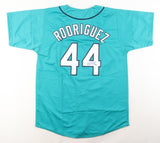 Julio Rodriguez Signed Seattle Mariners Teal Home Jersey (JSA COA) 2022 ROY O.F.