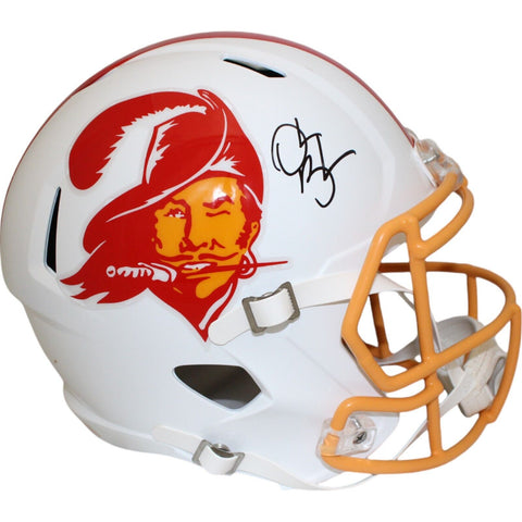 Derrick Brooks Autographed Tampa Bay Buccaneers TB F/S Spd Helmet Beckett 48408