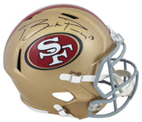 49ers Brock Purdy Authentic Signed Full Size Speed Rep Helmet Fanatics