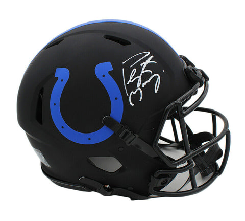 Peyton Manning Signed Indianapolis Colts Speed Authentic Eclipse NFL Helmet