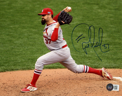 Pat Neshek Autographed St Louis Cardinals 8x10 Photo Beckett 46305