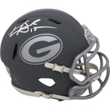 Carson Beck Autographed Georgia Bulldogs Slate Speed Mini Helmet Beckett 47540