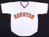 Larry Dierker Signed Astros Jersey (Fiterman Sports Hologram) Houston(1964-1976)