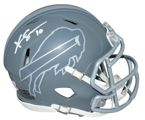 KHALIL SHAKIR AUTOGRAPHED BUFFALO BILLS SLATE SPEED MINI HELMET BECKETT