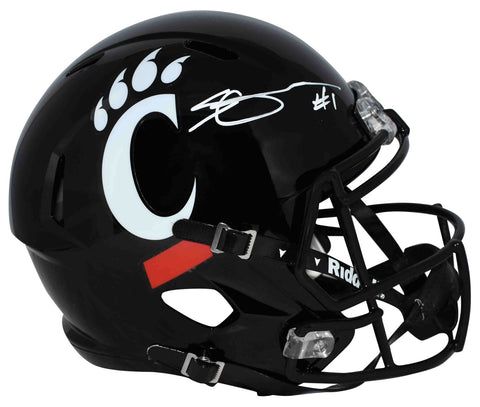 AHMAD SAUCE GARDNER SIGNED CINCINNATI BEARCATS FULL SIZE SPEED HELMET BECKETT