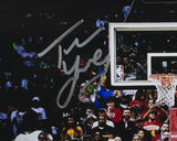 Trae Young Signed Framed Hawks 16x20 Basketball Game Winner Photo LE Panini