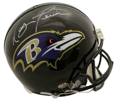 Ray Lewis Autographed/Signed Baltimore Ravens Authentic Helmet BAS 22763