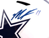 Micah Parsons Autographed Dallas Cowboys F/S ALT 2022 Speed Helmet- Fanatics