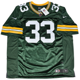 AARON JONES AUTOGRAPHED GREEN BAY PACKERS #33 NIKE LIMITED JERSEY BECKETT