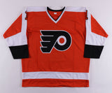 Bernie Parent Signed Philadelphia Flyers Jersey (Beckett COA) HOF 1984 / Goalie