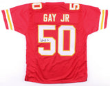 Willie Gay Jr. Signed Kansas City Chiefs Jersey (JSA COA) 2020 2nd Rd Pk MSU /LB