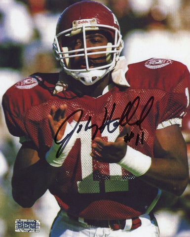 JOHNNY HOLLAND AUTOGRAPHED SIGNED TEXAS A&M AGGIES 8x10 PHOTO COA