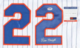 Ray Knight Signed New York Mets Jersey (PSA COA) 1986 World Series Champion 3 B