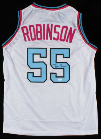 Duncan Robinson Signed Miami Heat Jersey (JSA COA) White Miami Vice Jersey